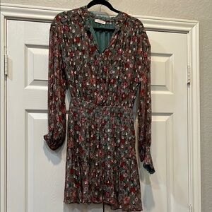 Floral Long Sleeve Dress